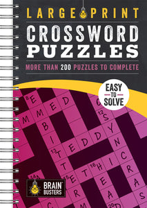 Large Print Crossword Puzzles