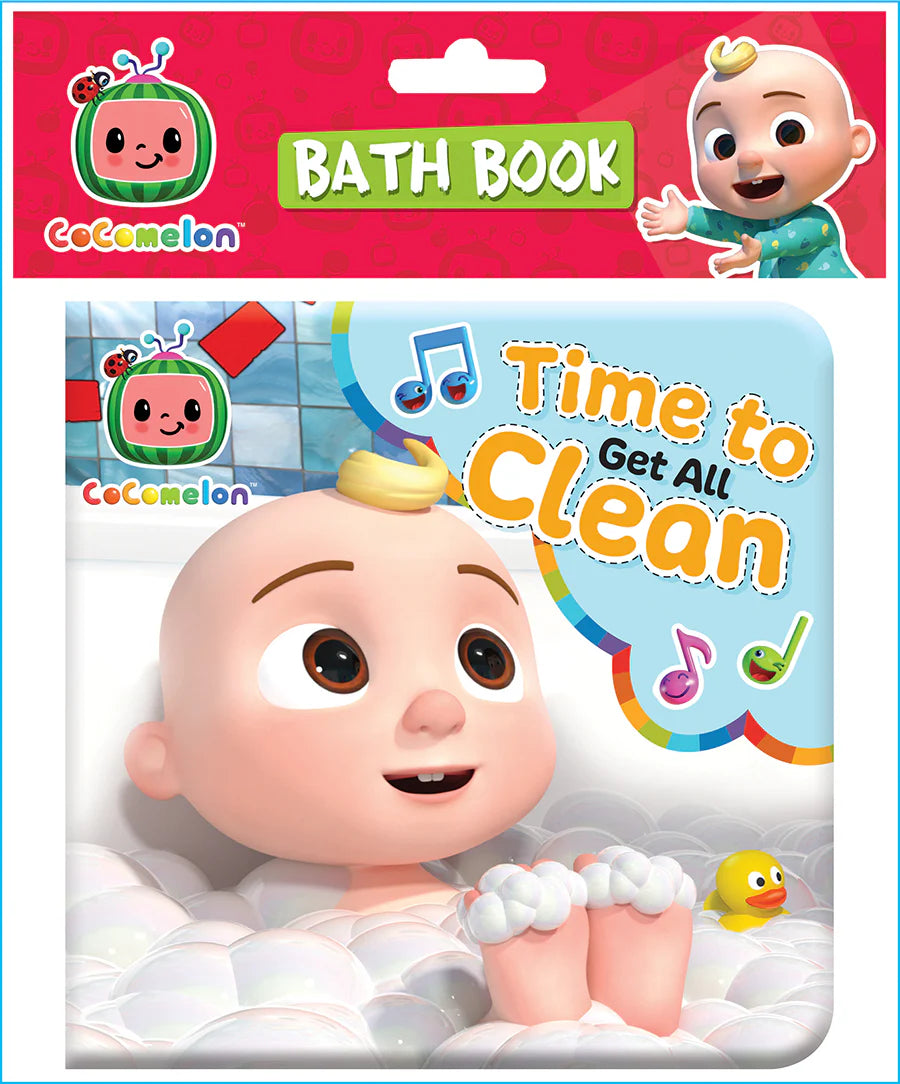 CoComelon Bath Book Time to Get All Clean