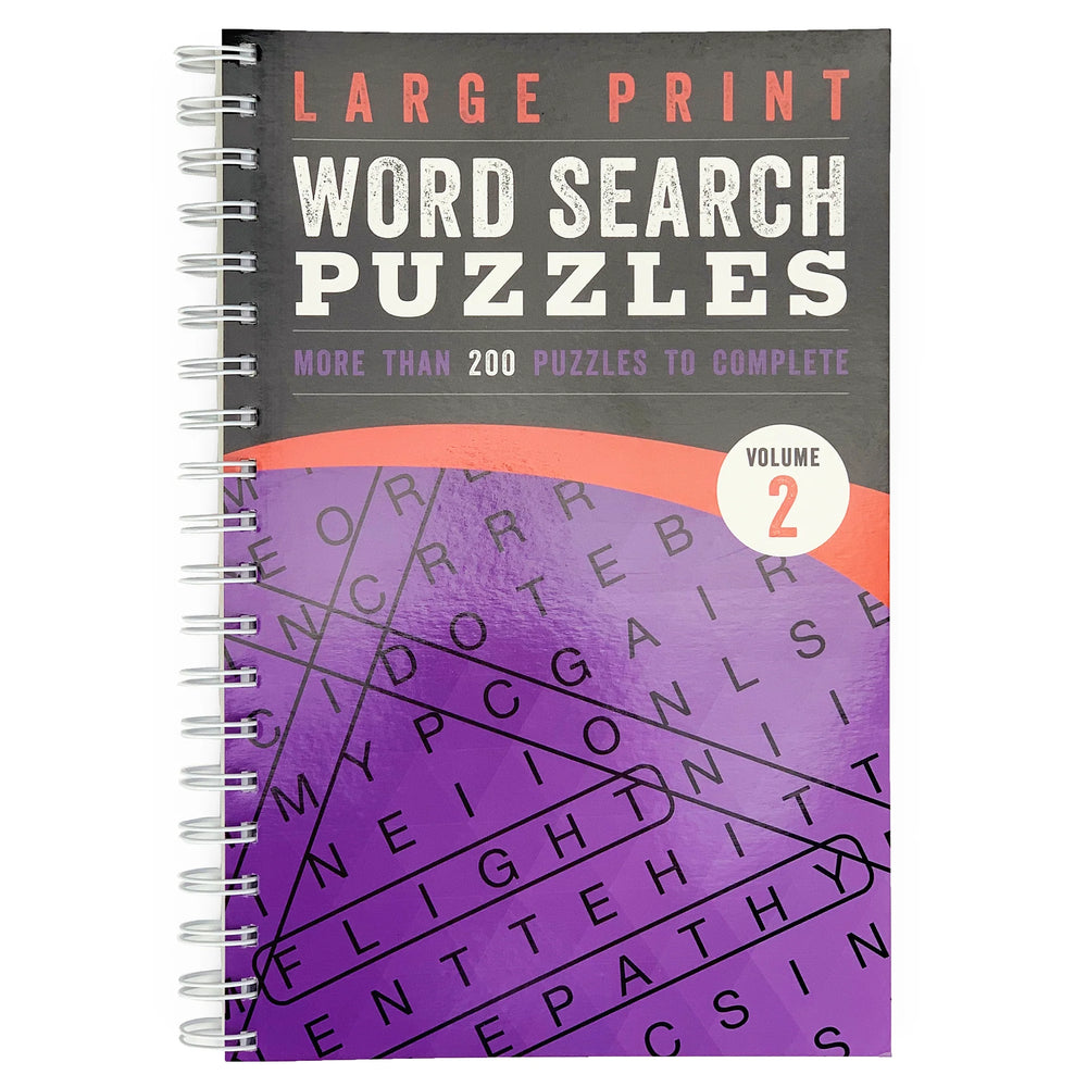 Large Print Word Search Puzzles: Volume 2