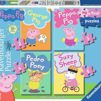 Children’s Puzzle Peppa Pig My First Puzzles - 2 + 3 + 4 + 5 Pieces Puzzle