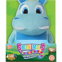 Hippopotamus 6" Smanimal (Blueberry)