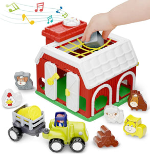 Farm Animal Musical Barn by iPlay iLearn