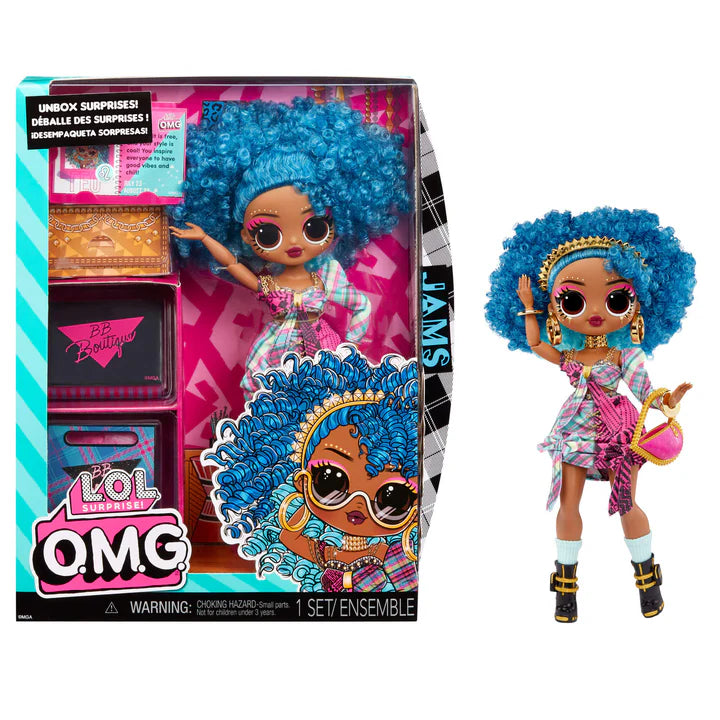 LOL Surprise OMG Jams Fashion Doll with Multiple Surprises