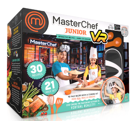 VIRTUAL REALITY RECIPE BOOK & COOKING SET FOR KIDS