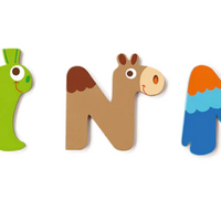 Wooden Letter - N