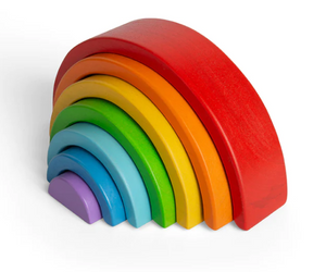 Wooden Stacking Rainbow - Small