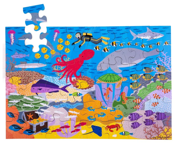 Under the Sea Floor Puzzle (48 piece)