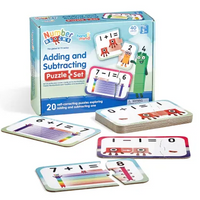 Numberblocks Adding and Subtracting Puzzle Set