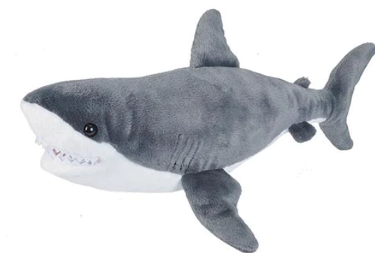 Great White Shark Stuffed Animal - 15