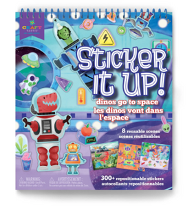 Craft-tastic: Sticker It Up! Dinos go to Space