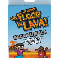 The Floor Is Lava Rock Rumble Card Game