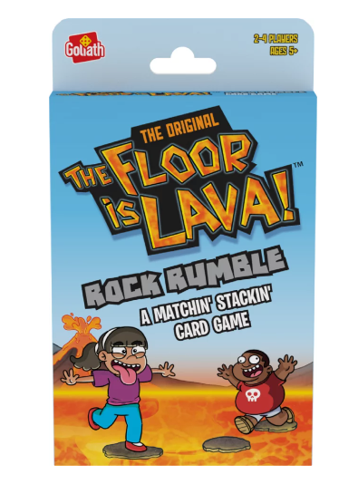 The Floor Is Lava Rock Rumble Card Game