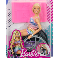 Barbie Fashionistas Doll #194 With Wheelchair & Ramp