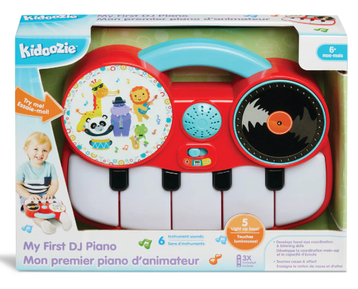 Kidoozie My First Dj Piano Infant Toy