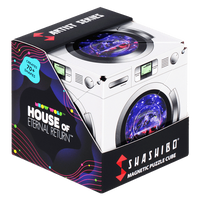 SHASHIBO - Meow Wolf - Dryer Portal - Shape Shifting Magnetic Fidget Puzzle Cube Toy