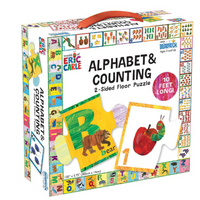 The World of Eric Carle 2-Sided  Alphabet & Counting Floor Puzzle  10 feet long!