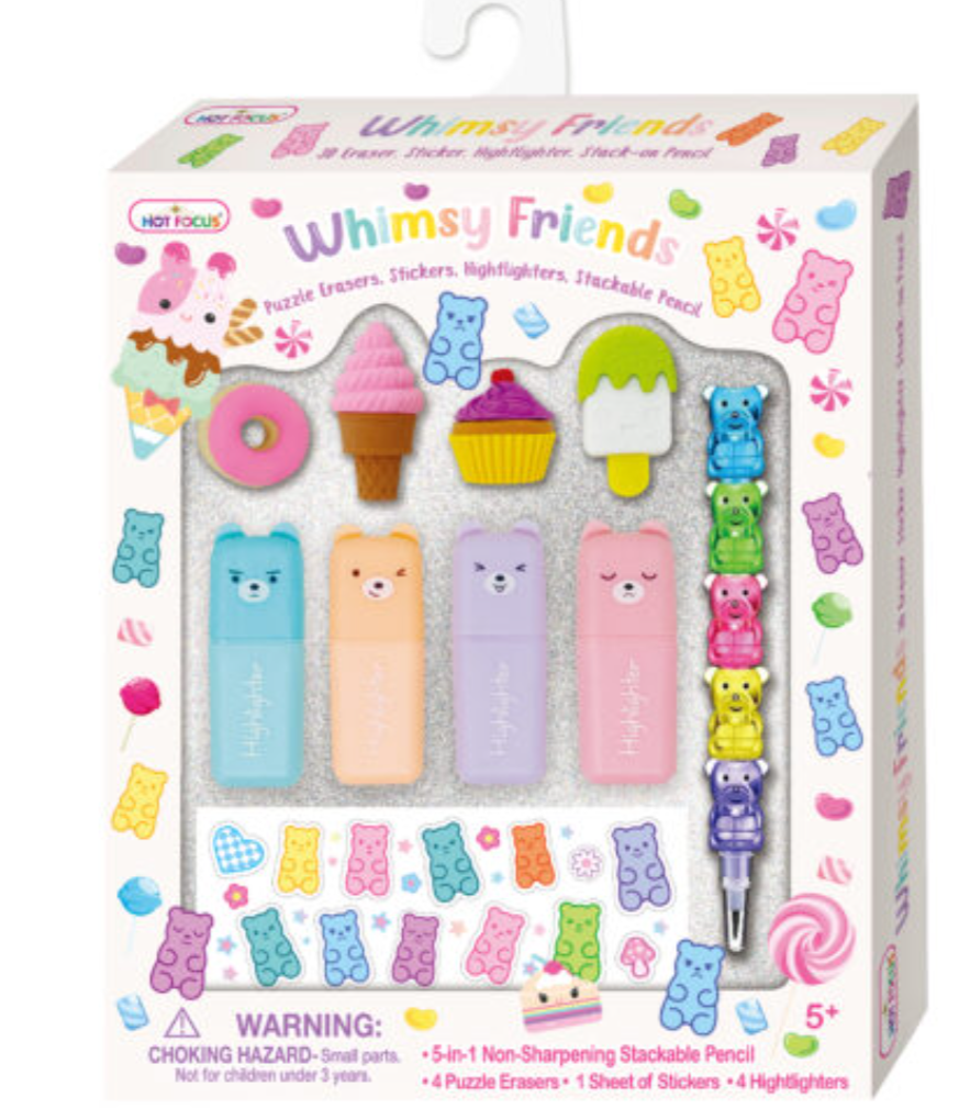 Hot Focus Gummy Bears Whimsy Friends