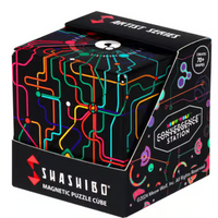 Shashibo Meow Wolf Q Dot Map Magnetic Puzzle Cube