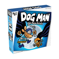 Dog Man and Cat Kid 100 Pieces Jigsaw Puzzle