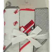 Firetruck Truck Towel Set