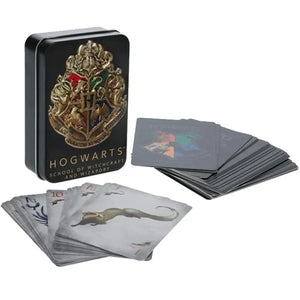 Harry Potter Hogwarts Playing Cards in Tin