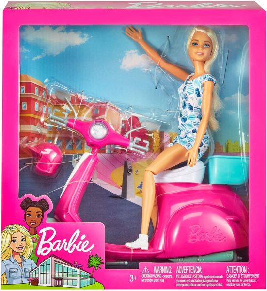 Barbie® Doll & Scooter