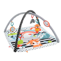 Fisher-Price 3-In-1 Music Glow And Grow Gym Infant Playmat With Lights & Removable Toys