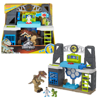 Imaginext Jurassic World Scan & Glow Dino Playset With Lights Sounds & Dinosaur Toys