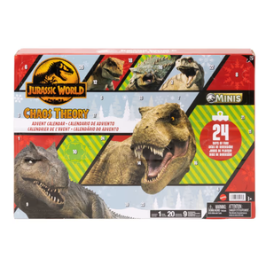 Jurassic World: Chaos Theory Advent Calendar With 24 Days Of Dinosaur-Related Toy Surprises