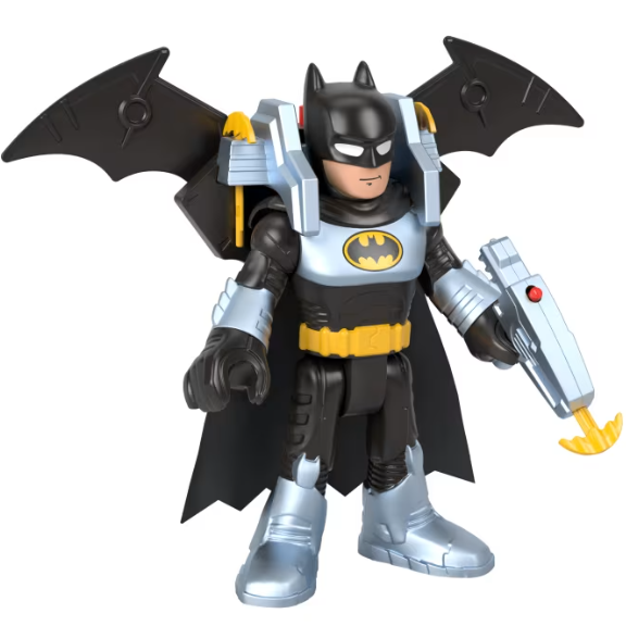 Imaginext DC Super Friends Batglider Batman XL Figure With Vehicle & Launcher