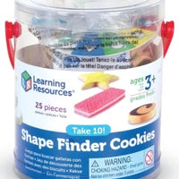 Take 10! Shape Finder Cookies