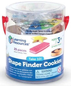 Take 10! Shape Finder Cookies