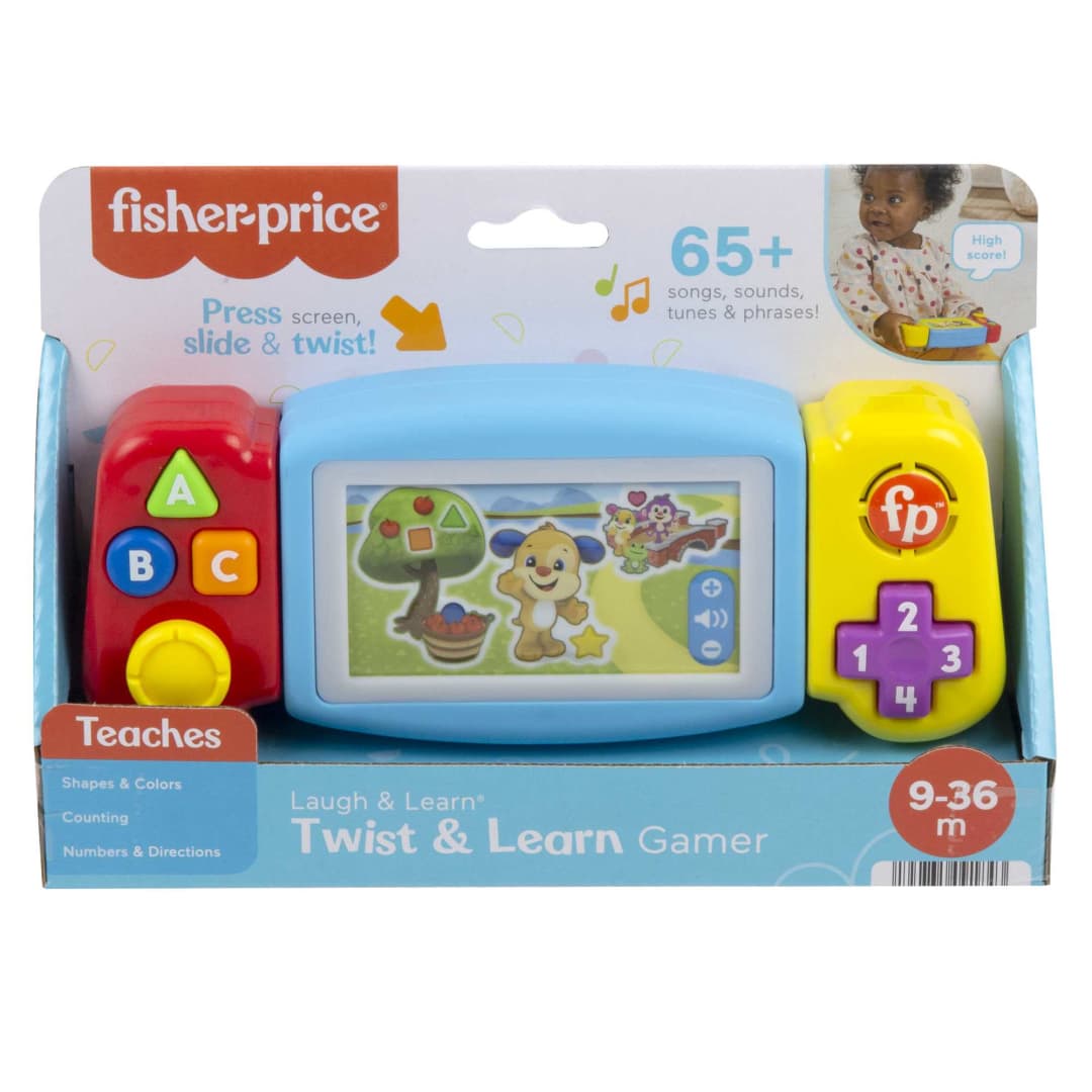 Fisher-Price Laugh & Learn Twist & Learn Gamer Pretend Video Game Lear | The  Brain Train TT