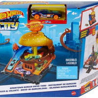 Hot Wheels® City Downtown Burger Drive - Thru