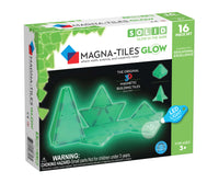 Magna-Tiles® Glow in the Dark 16-Piece Set
