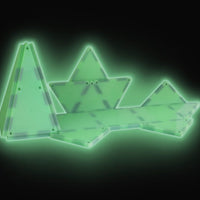 Magna-Tiles® Glow in the Dark 16-Piece Set