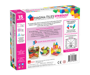 Magna-Tiles® Stardust 15-Piece Set