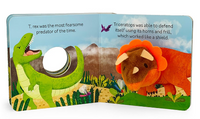 Smithsonian Kids: Triceratops Finger Puppet Book
