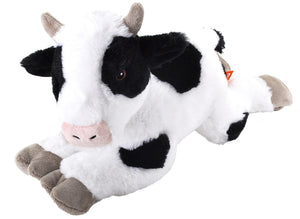 EcoKins Laying Cow Plush