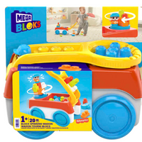 MEGA BLOKS Block Spinning Wagon Building Set With 1 Spinning Wagon