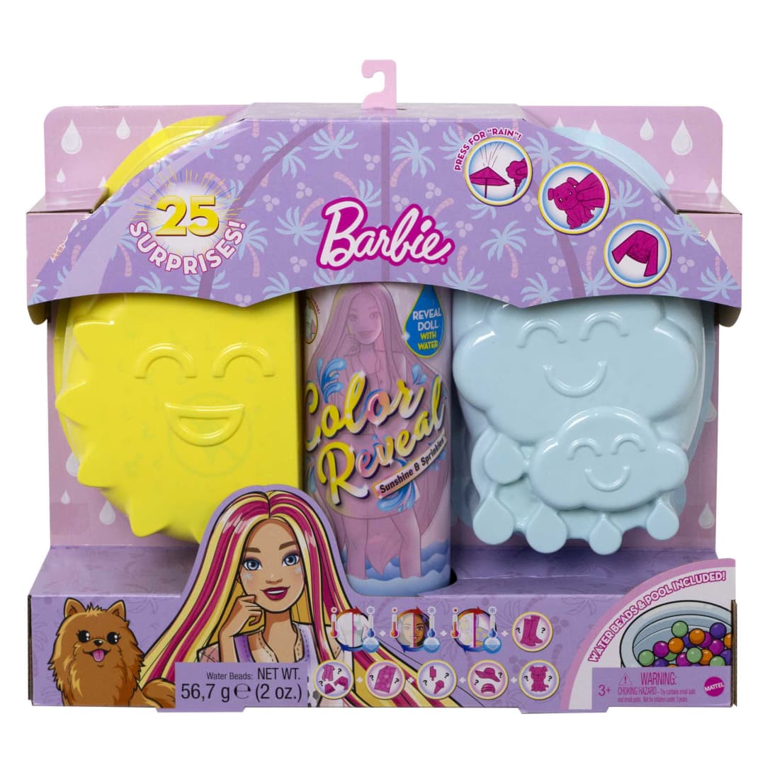 Barbie Color Reveal The Brain Train TT